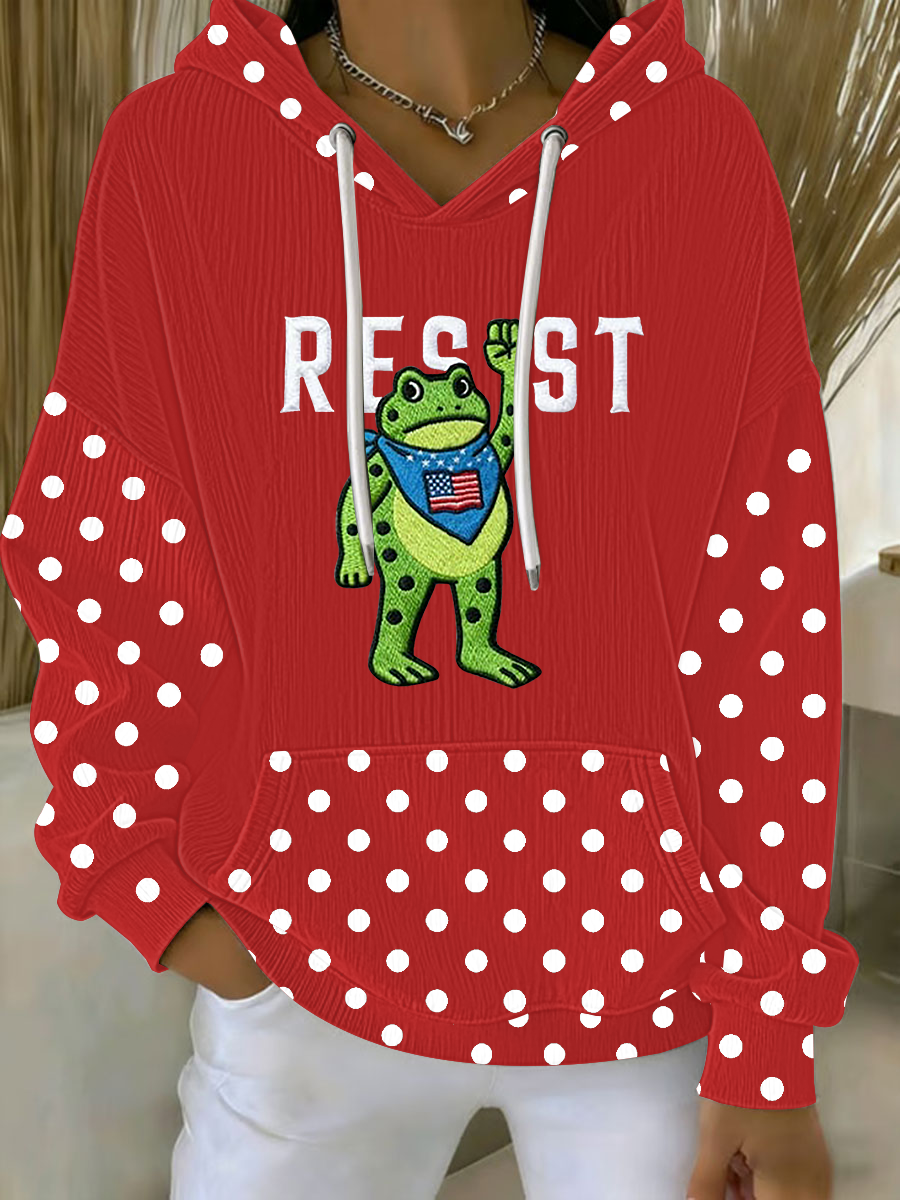 Women's Portland Frog Resist Hoodie