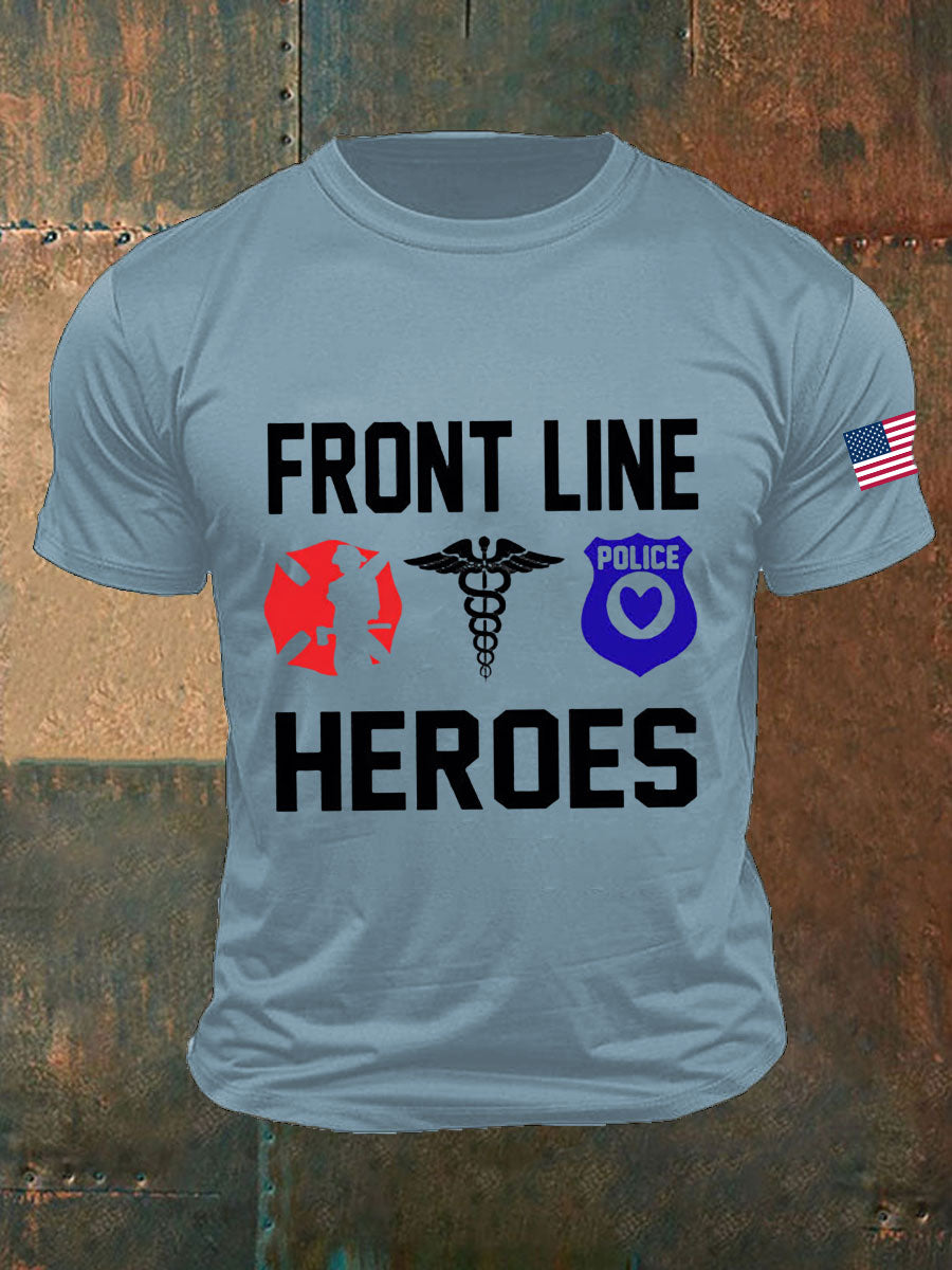 Men's Front Line Heroes T-shirts