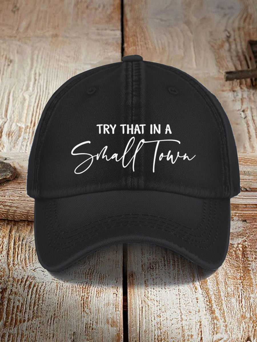 Unisex Country Music Print Hat