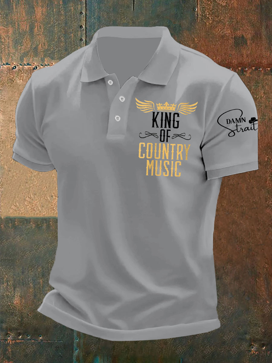 Men's George King of Country Music T-shirt