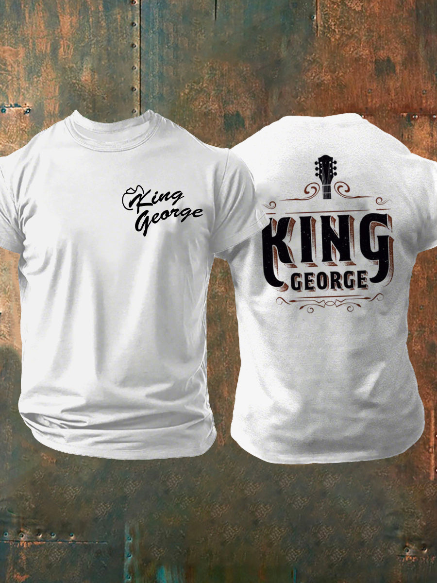 Men's King George Country Music Fan T-shirt