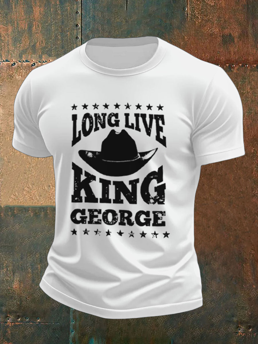Men's Country Music King George T-shirt