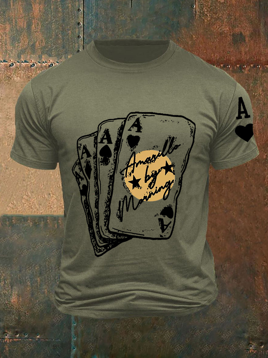 Men's Amarillo By Morning Printed T-shirt