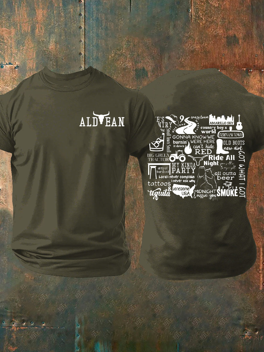 Men's Aldean Short-sleeved T-shirt