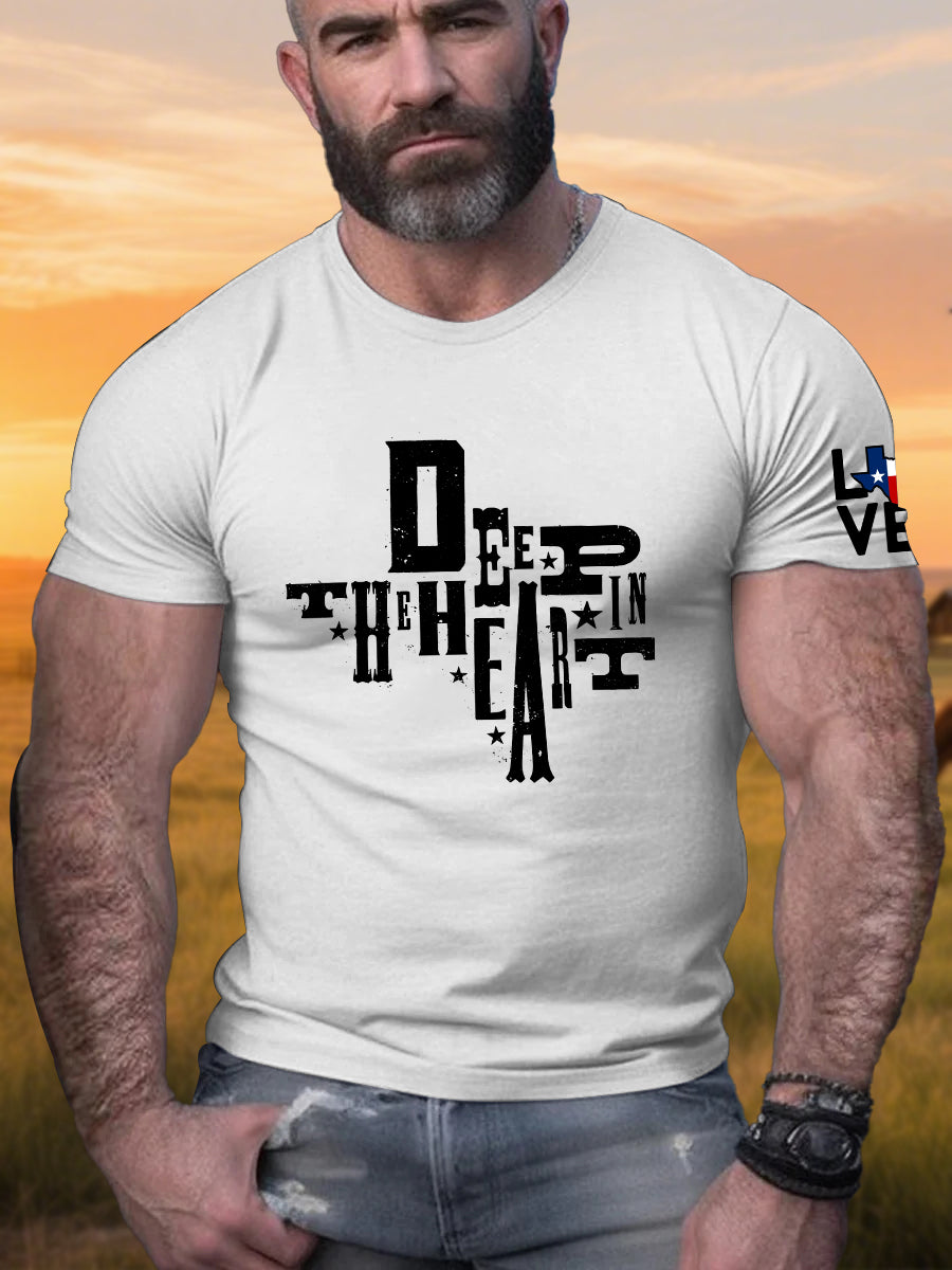 Men's "Deep in the Heart of Texas" T-shirt