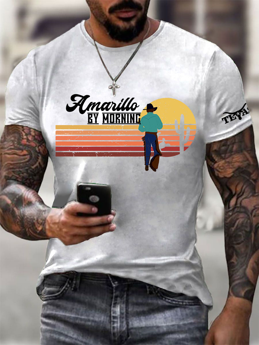 Men's Amarillo By Morning Short-sleeved T-shirt