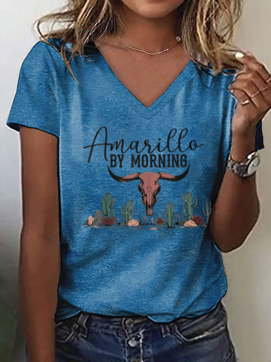 Women's Amarillo By Morning short-sleeved T-shirt