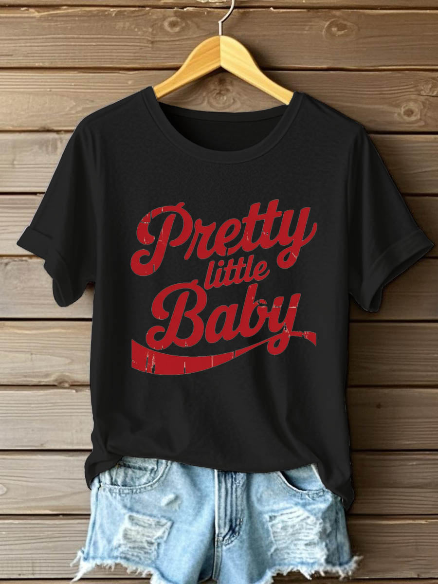Women's Music Short-Sleeved Printed T-shirt