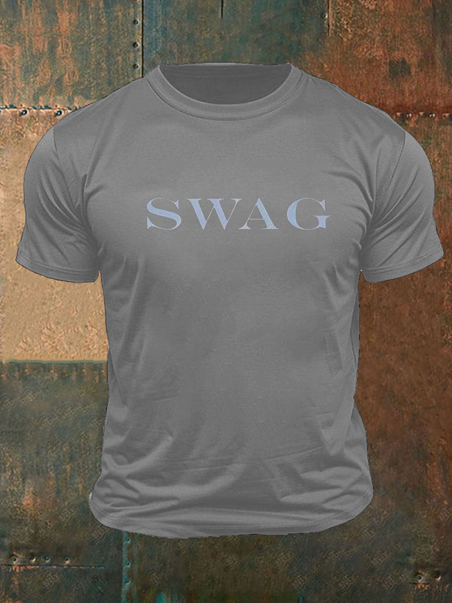 Men's Music Lover Swag Printed T-shirt