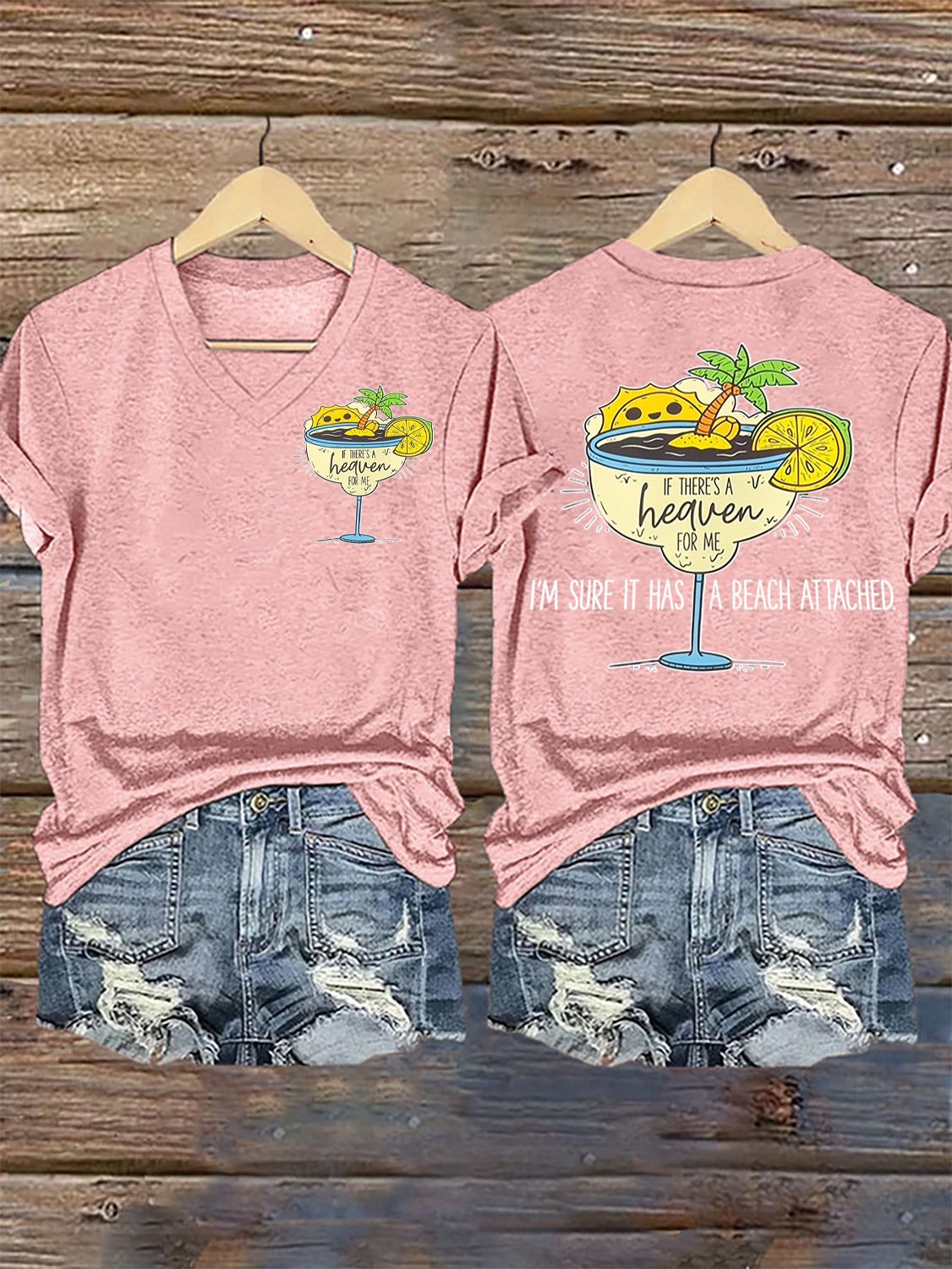 Women's Jimmy Buffett Day Iron On Short Sleeve T-Shirt
