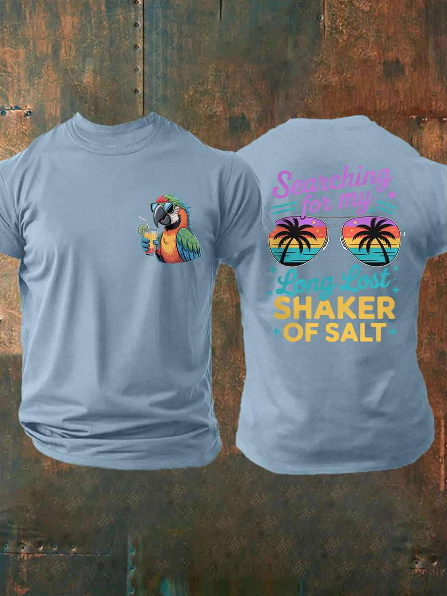 Men's Searching For My Long Lost Shaker Of Salt Casual Tee
