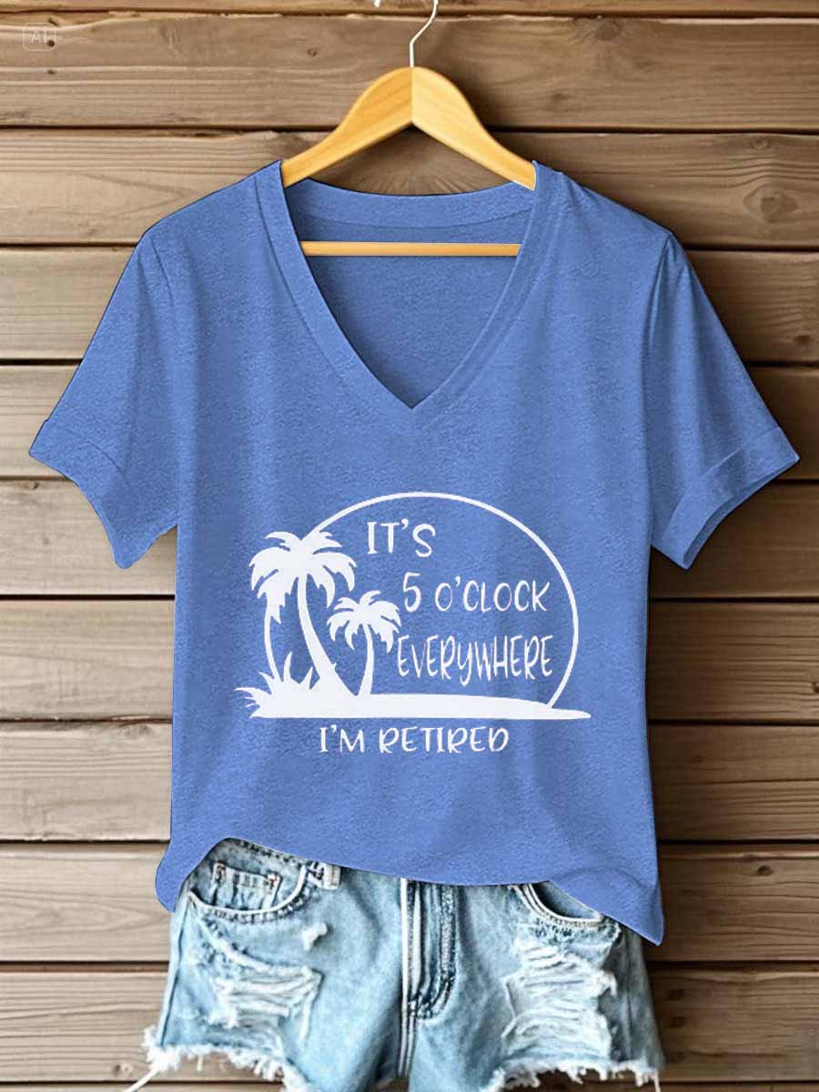 Women's Jimmy Buffett Day Iron On Short Sleeve T-Shirt