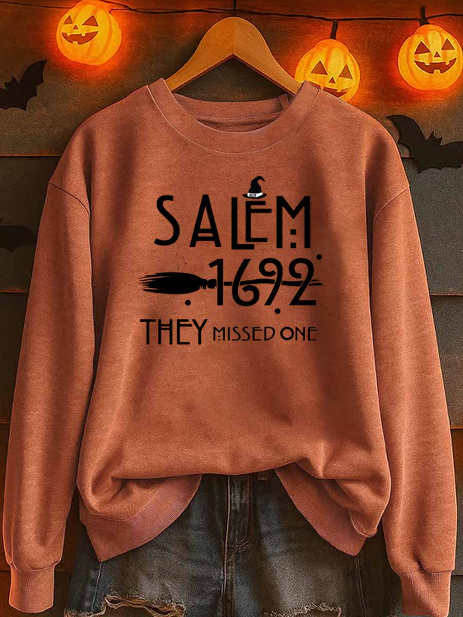 Women's Halloween polyester sweatshirt