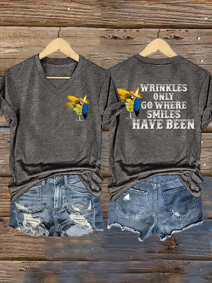 Women's Jimmy Buffett Day Iron On Short Sleeve T-Shirt