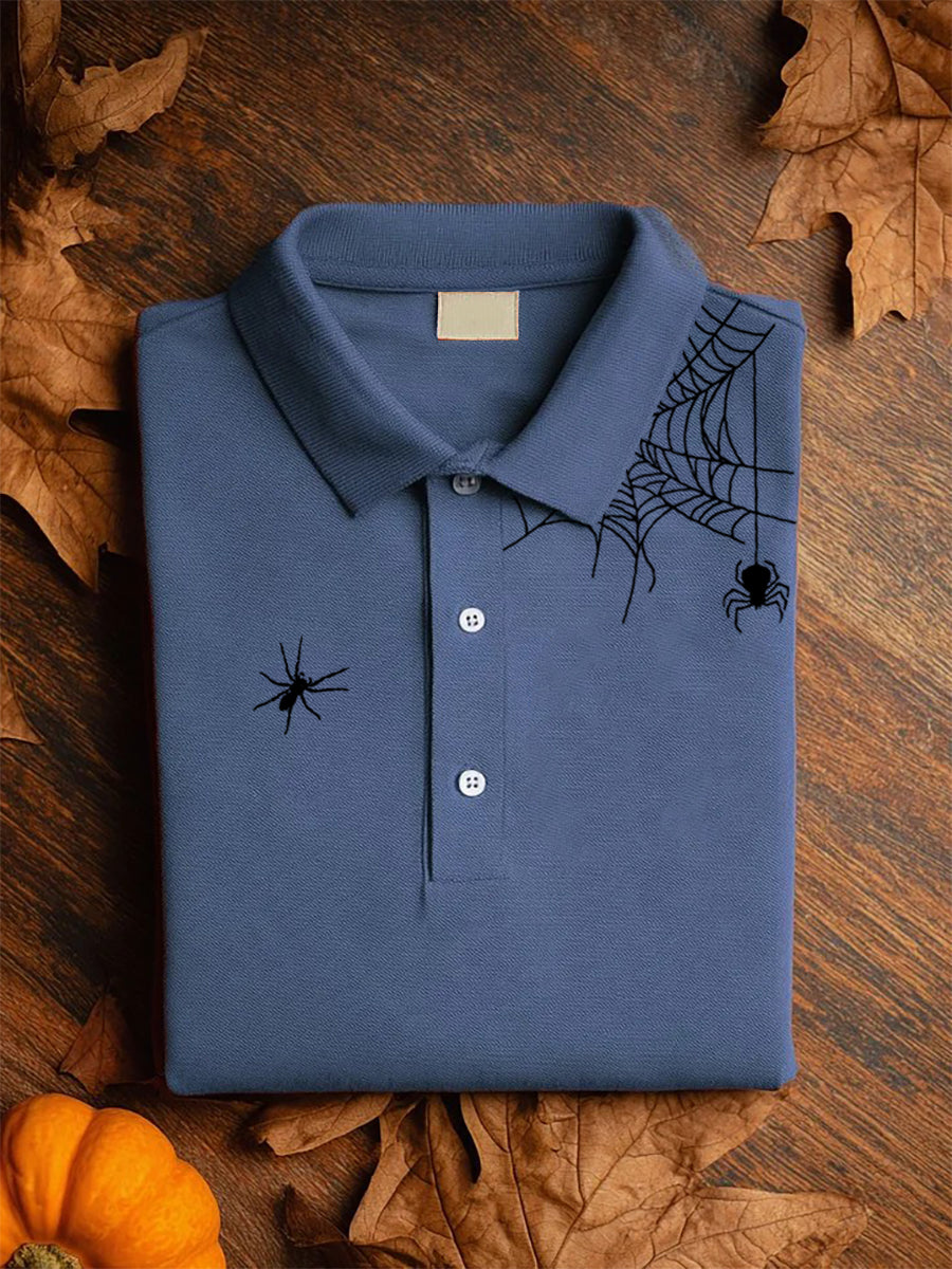 Men's Halloween Festival Print Casual Shirt