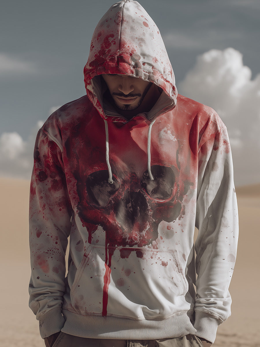 Men's Halloween hooded sweatshirt