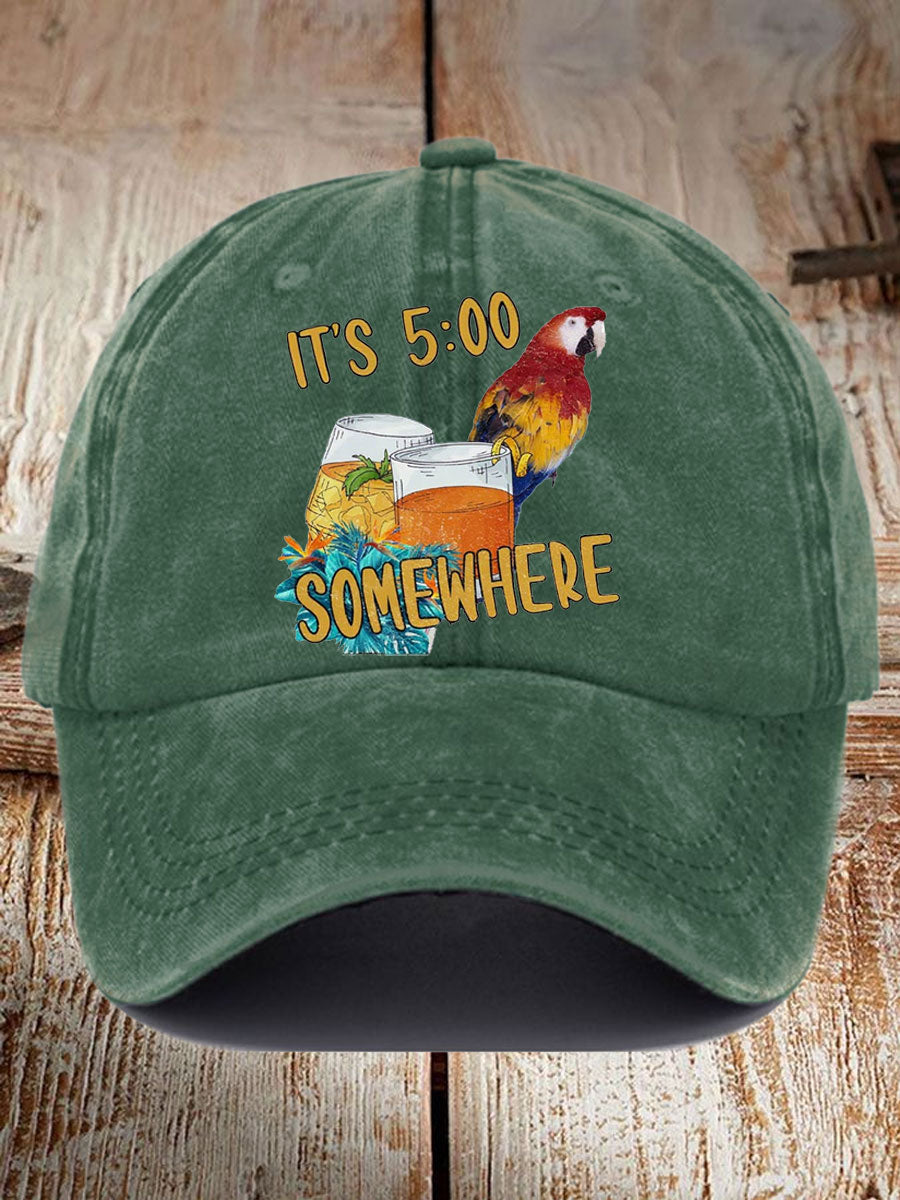 Unisex Jimmy Buffett Day Design Print Hat