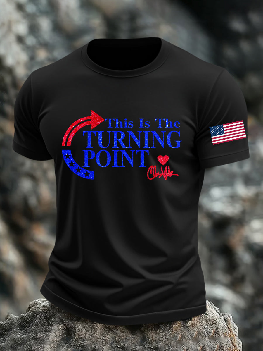 Men's This Is The Turning Point Printed T-shirt