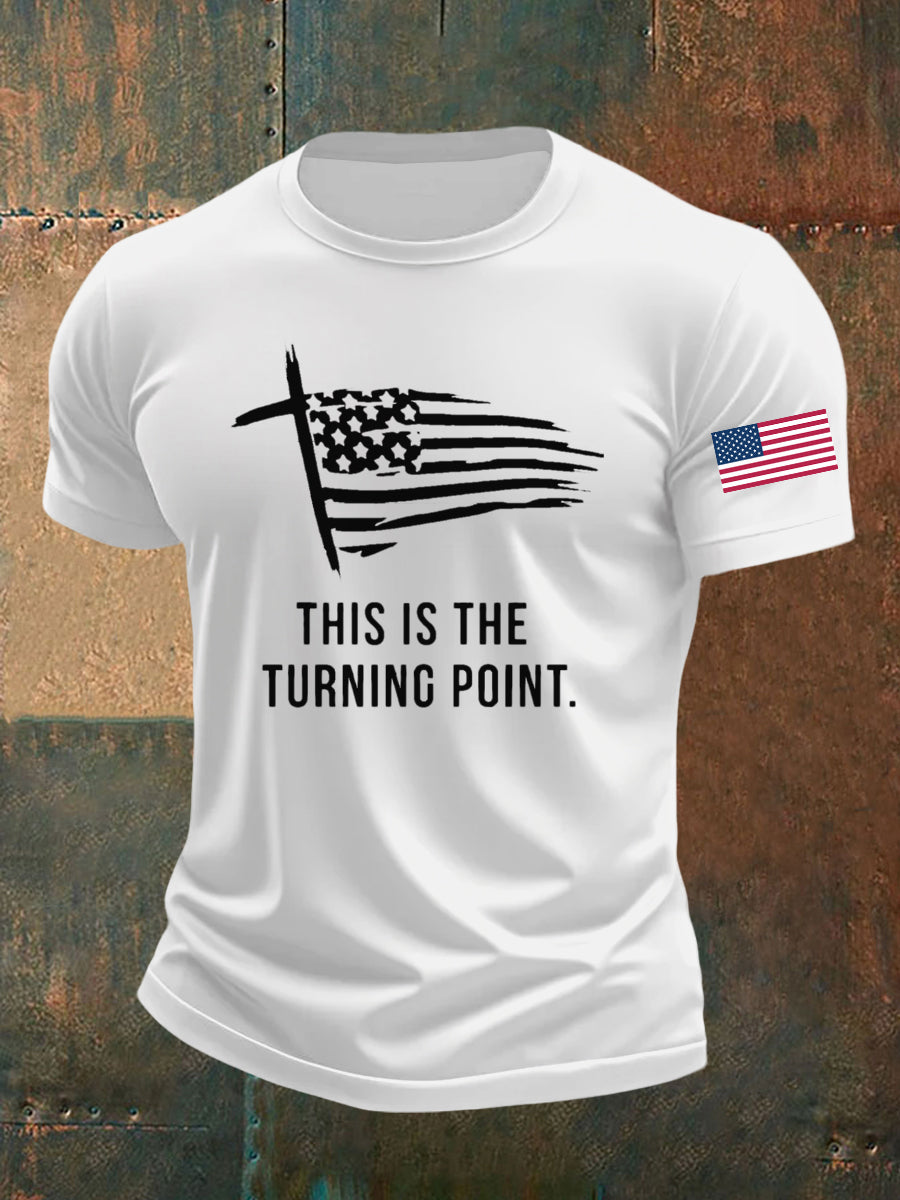 Men's This Is The Turning Point Printed T-shirt