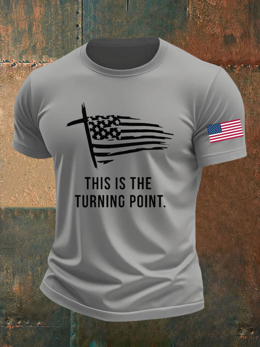 Men's This Is The Turning Point Printed T-shirt