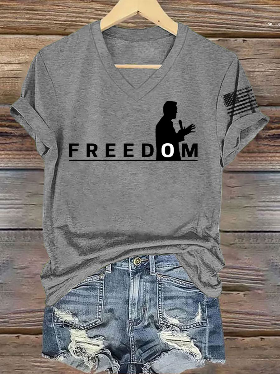 Women's FREEDOM Short Sleeve T-Shirt