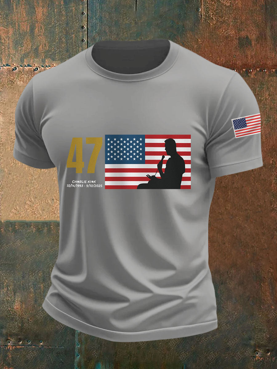 Men's R.I.P Charlie Kirk Tee