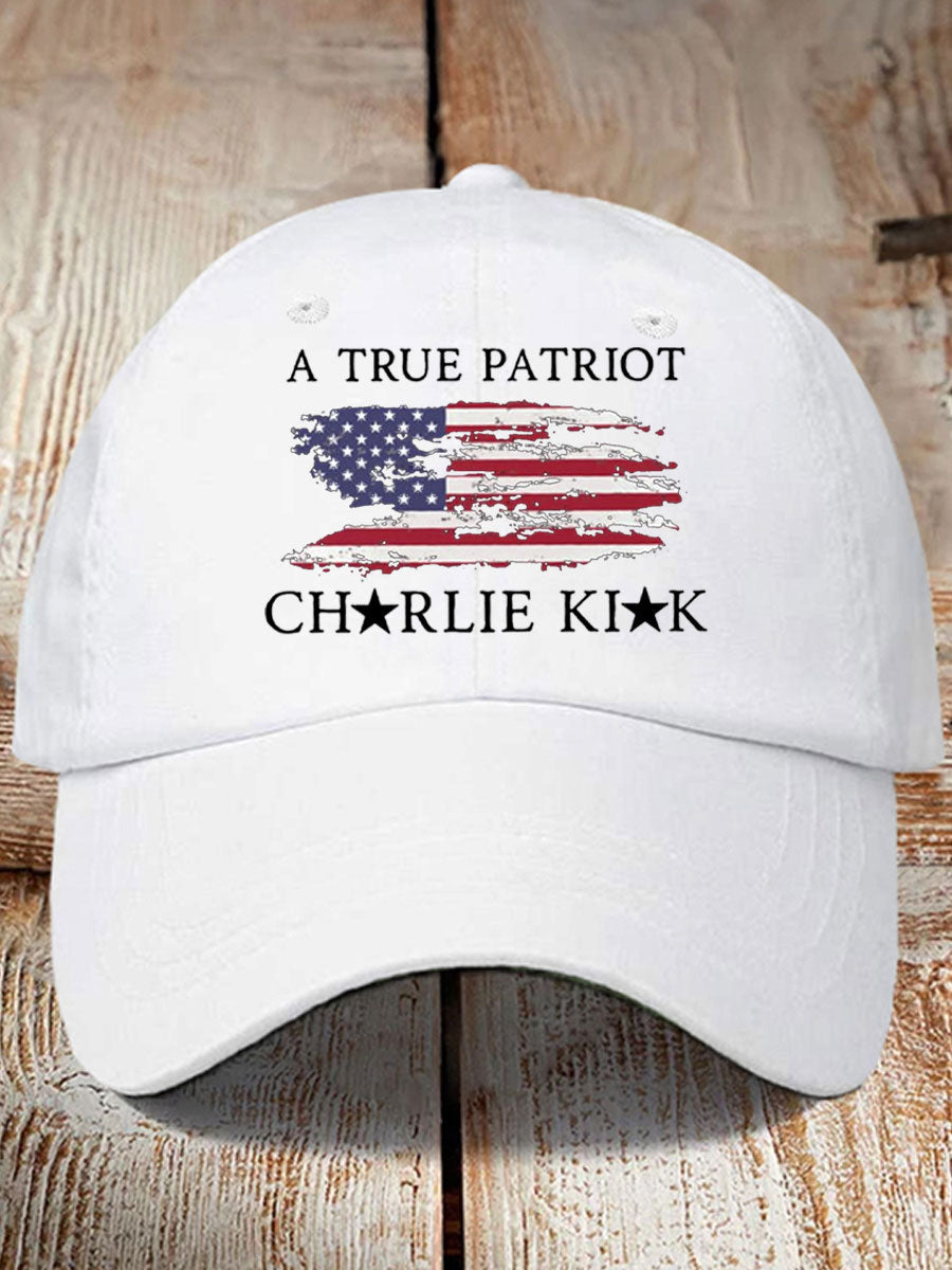 UnisexTurning Point Flag Print Hat