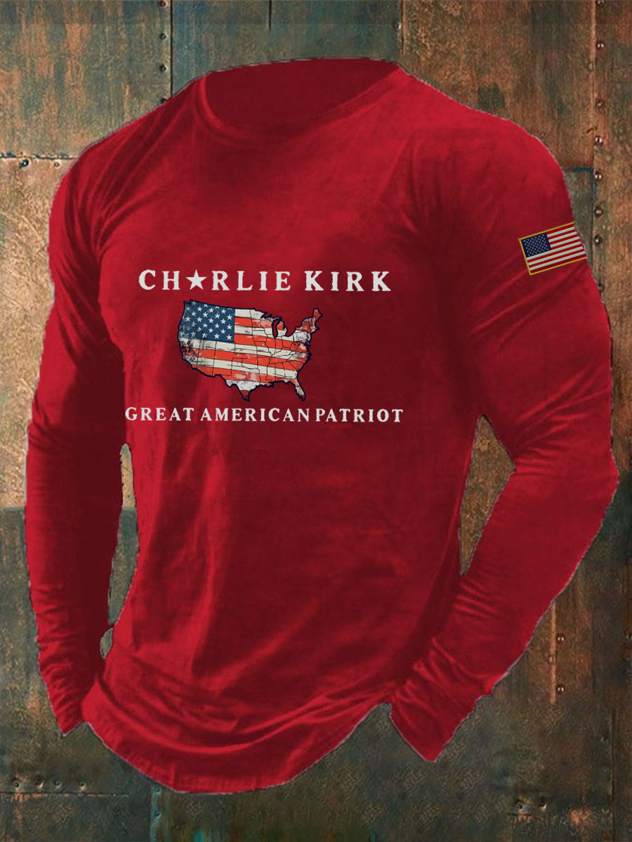 Men's Patriot Long Sleeve T-shirt