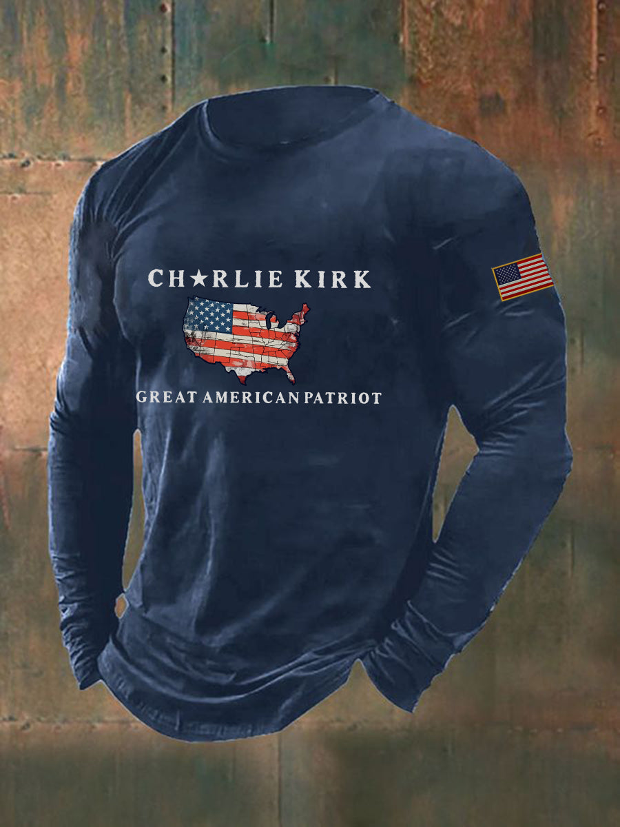 Men's Patriot Long Sleeve T-shirt