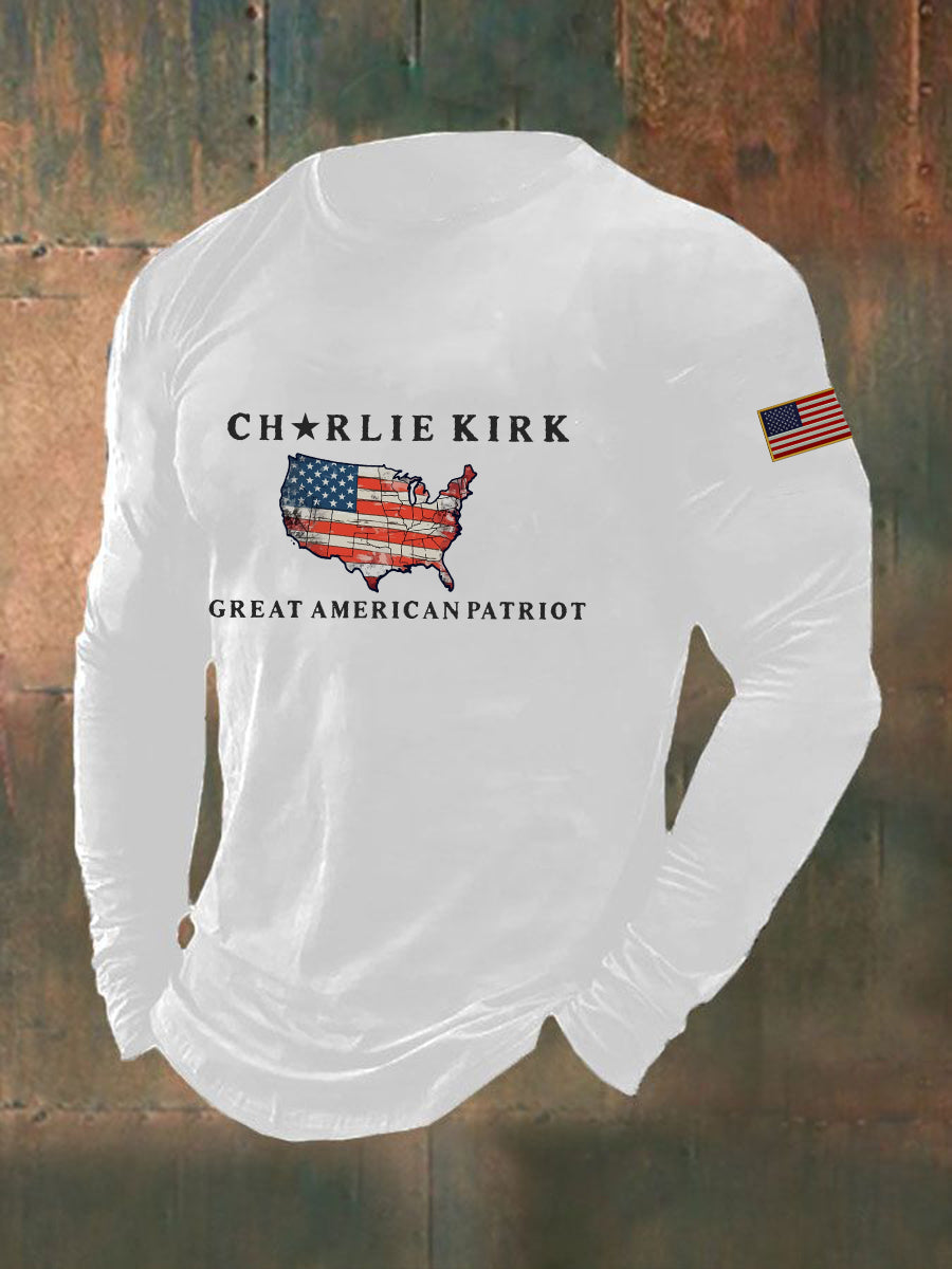 Men's Patriot Long Sleeve T-shirt