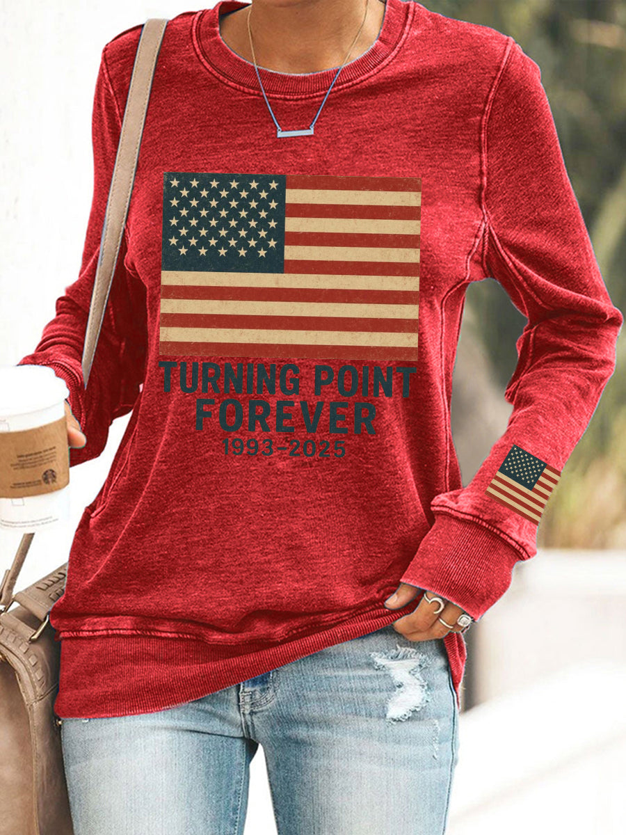 Women's Turning Point Forever Print Sweatshirt