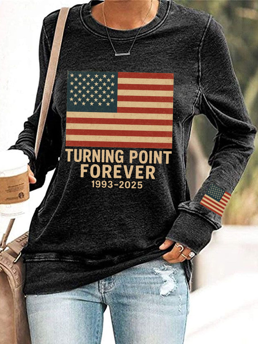Women's Turning Point Forever Print Sweatshirt