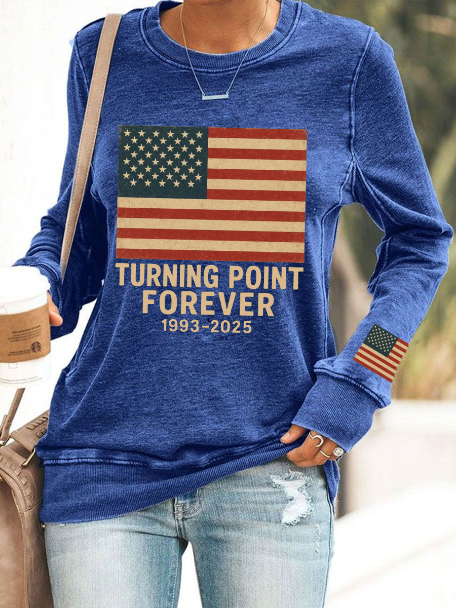 Women's Turning Point Forever Print Sweatshirt