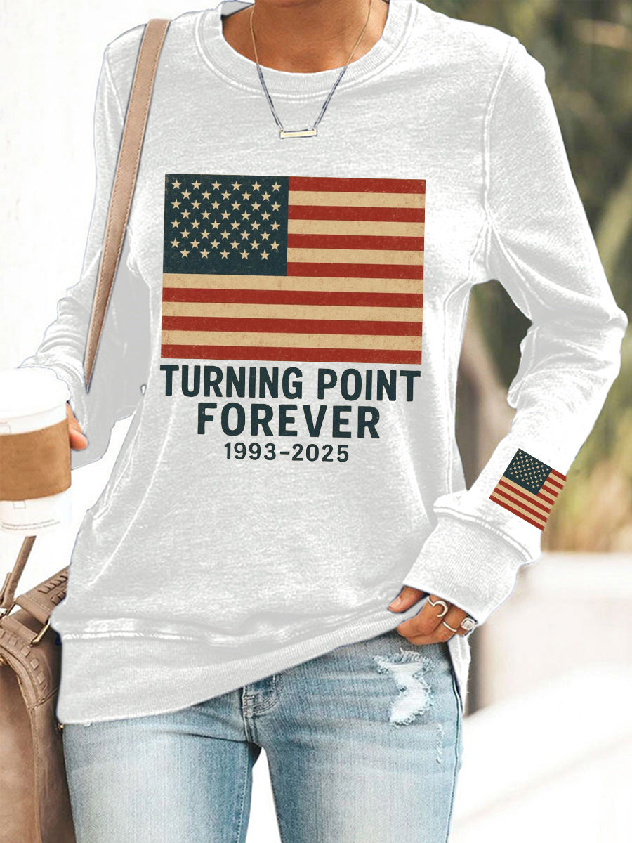 Women's Turning Point Forever Print Sweatshirt