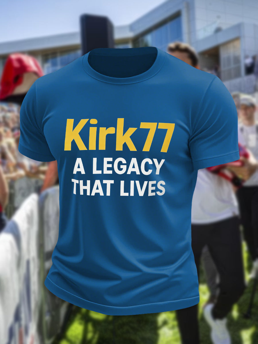 Men's Kirk77 A Legacy That Lives T-shirt