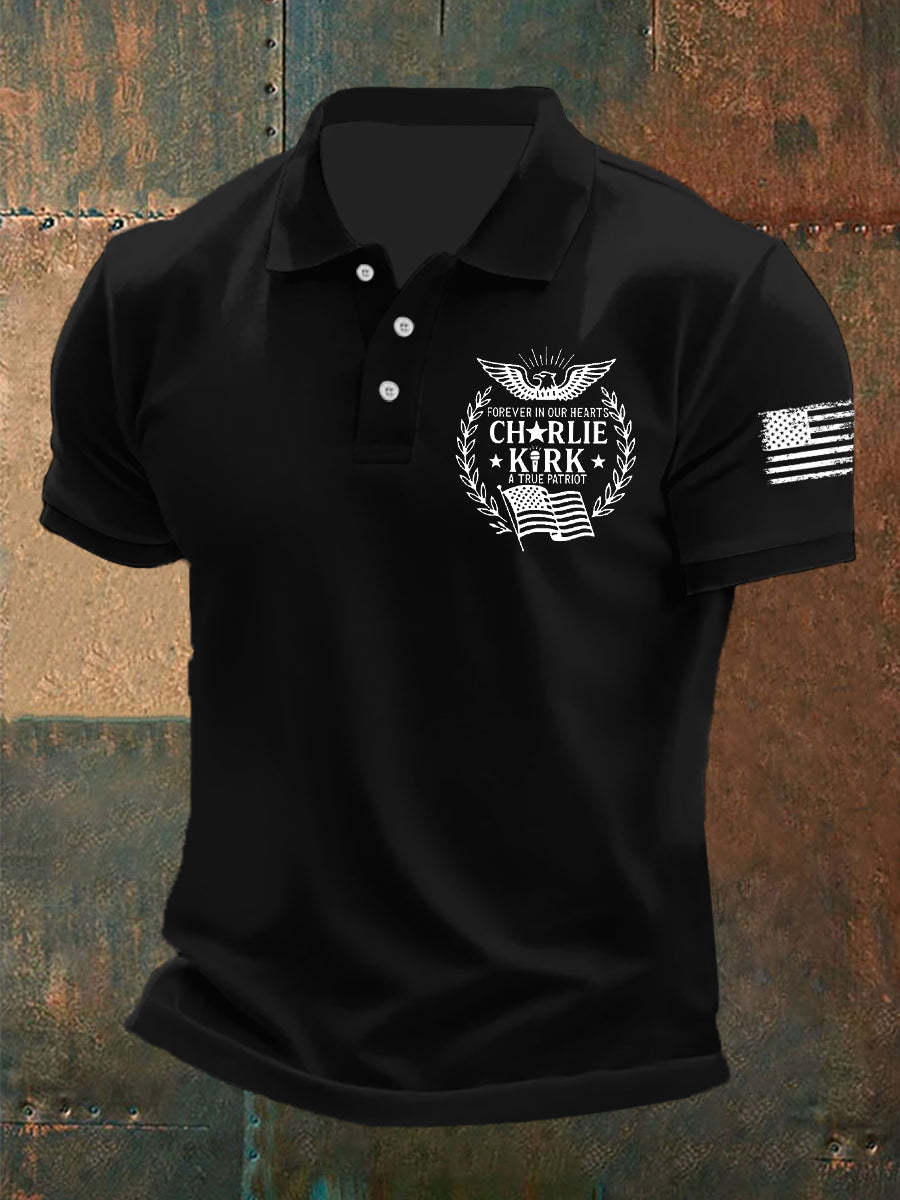 Men's R.I.P Charlie Kirk Short Sleeve Top