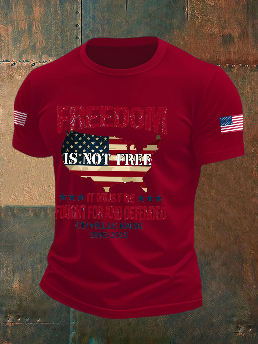 Men's Freedom Turning Point Printed T-shirt