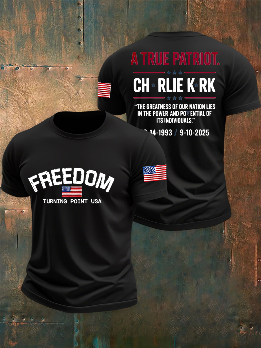 Men's Freedom Turning Point Printed T-shirt