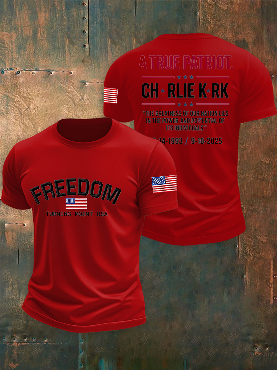 Men's Freedom Turning Point Printed T-shirt