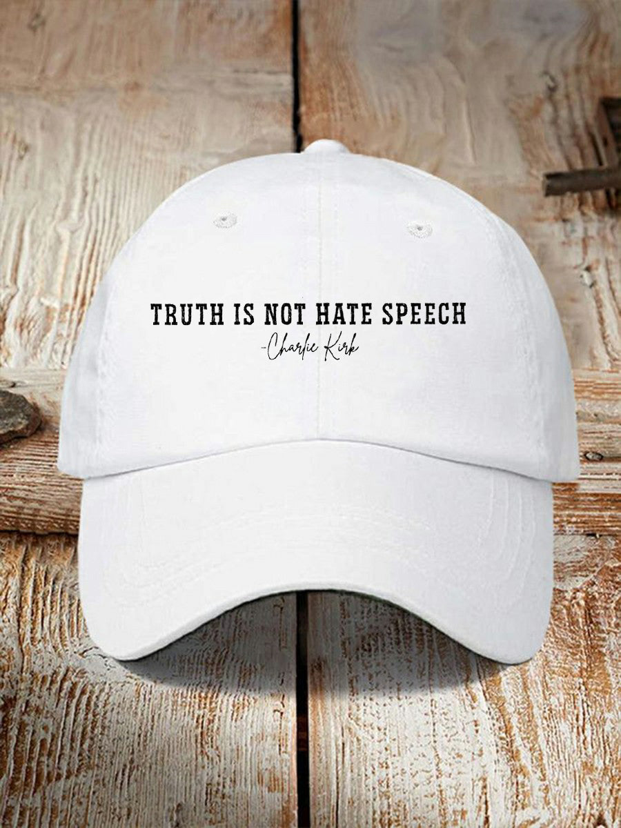 Truth Is Not Hate Speech Hat