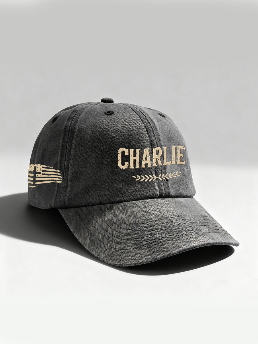 Unisex Vintage Turning Point Casual Hat