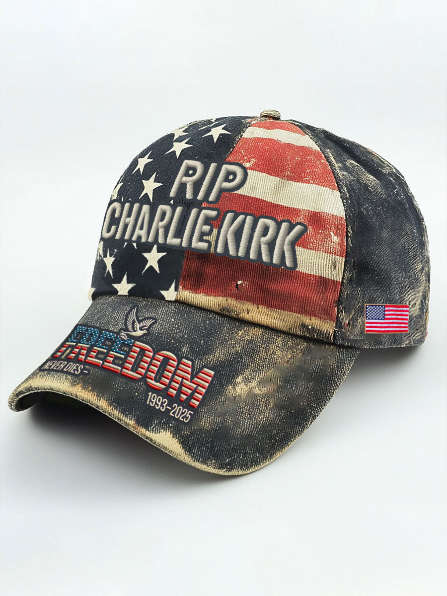 Unisex Freedom Rip Print Hat