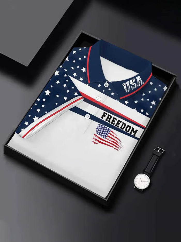 Men's Freedom Printed Shirt