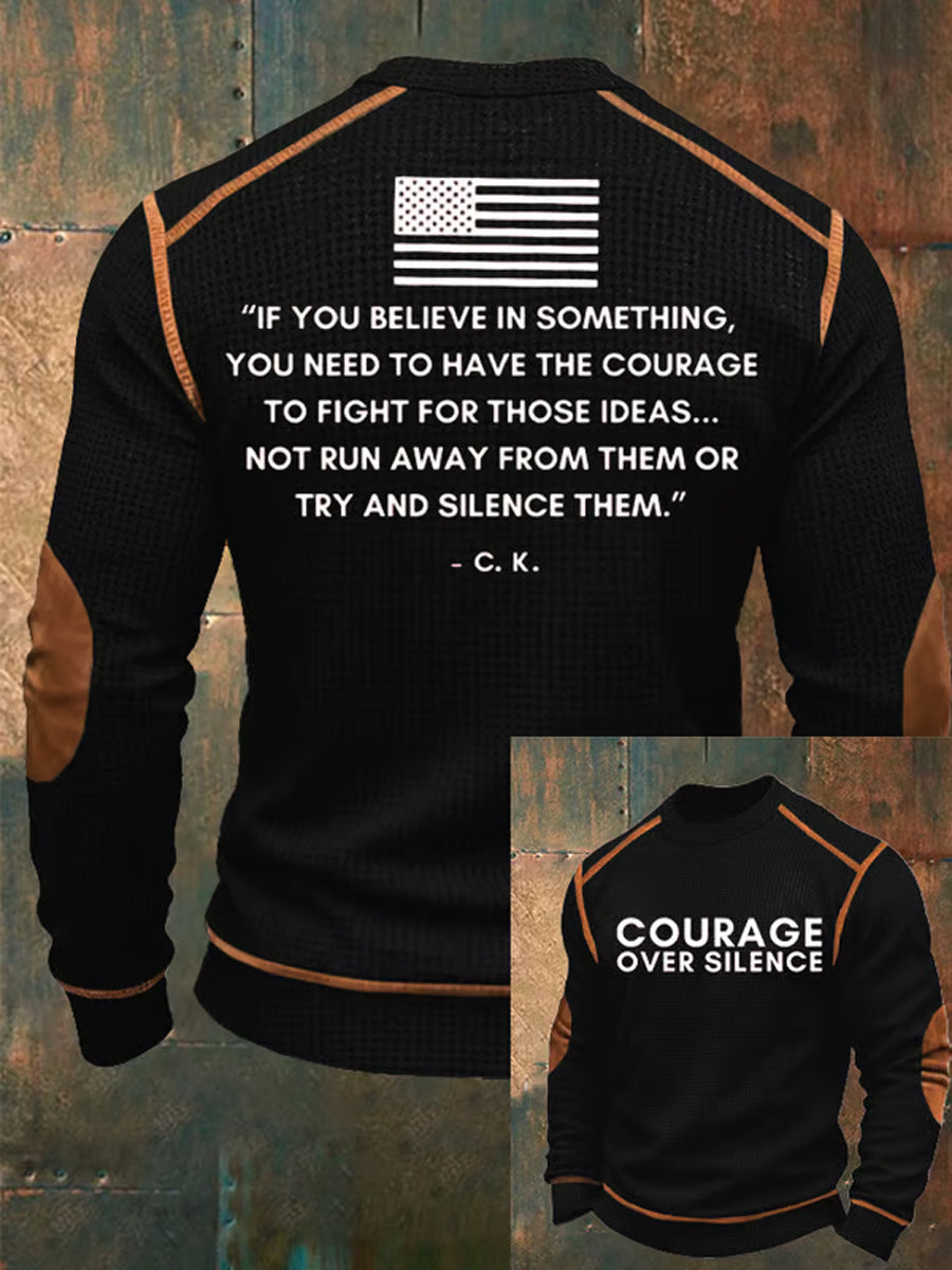 Men's Turning Point Charlie Kirk Short Sleeve Commemorative Sweatshirt