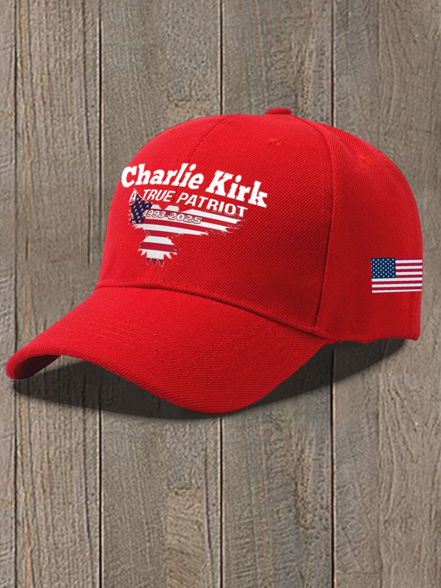 Unisex Charlie Kirk Turning Point Design Print Hat