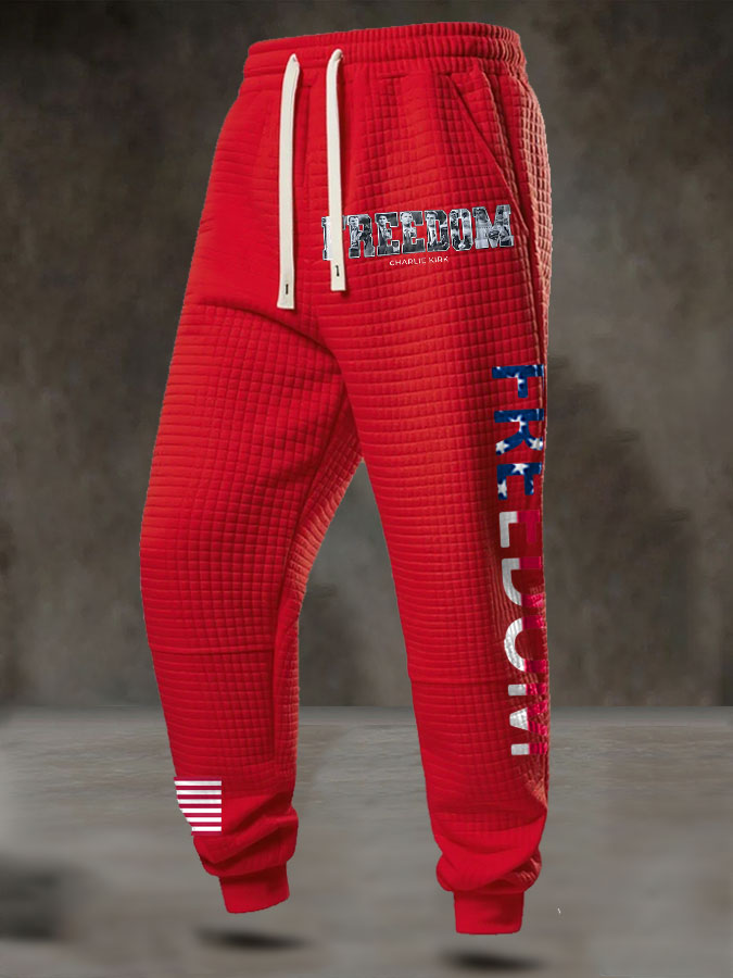 Men's Freedom True Patriot Printed Pants