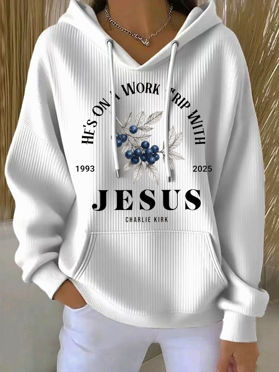 Women's Charlie Kirk Jesus Printed Tops