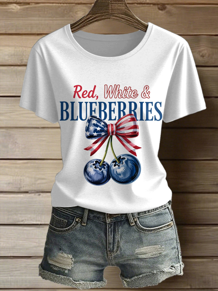 Women's Charlie Kirk Printed Vintage Fashion Loose Short Sleeve T-Shirt