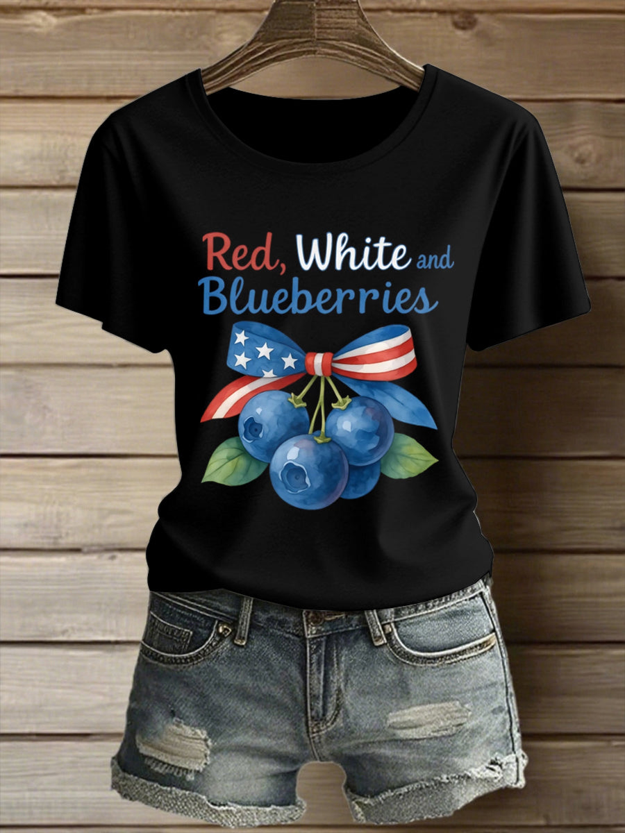 Women's Charlie Kirk Printed Vintage Fashion Loose Short Sleeve T-Shirt