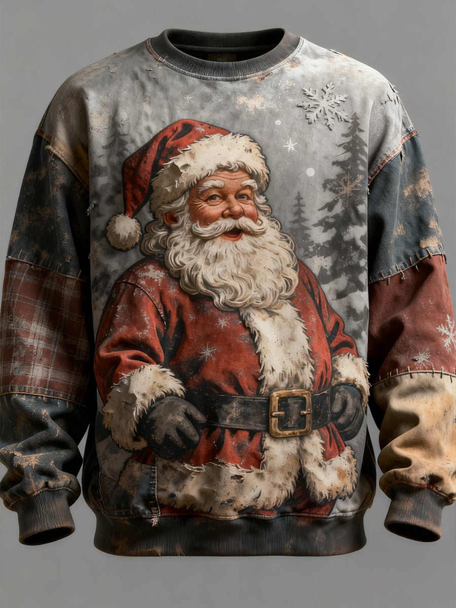 Men's Christmas Print Casual Sweatshirt